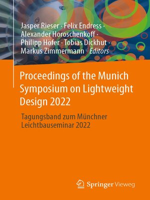 cover image of Proceedings of the Munich Symposium on Lightweight Design 2022